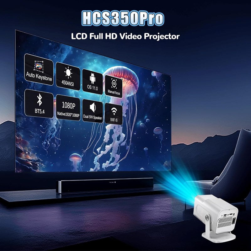 SMQ Projector 2 in 1 with Games and Wireless Controller HCS350 PRO SMQ Projector 2 in 1 with Games and Wireless Controller HCS350 PRO